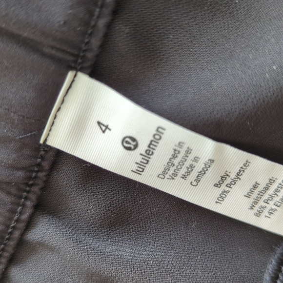 Lululemon On the Fly 7/8 pants size 4 - Picture 6 of 6